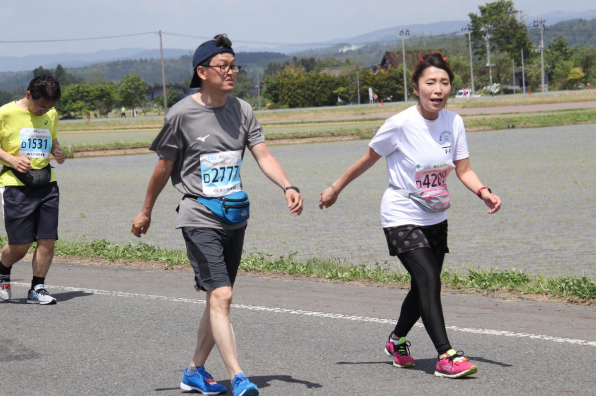 いわて奥州きらめきマラソン2019その3 給水(2)(15)・10km折返し編 2019/05/19