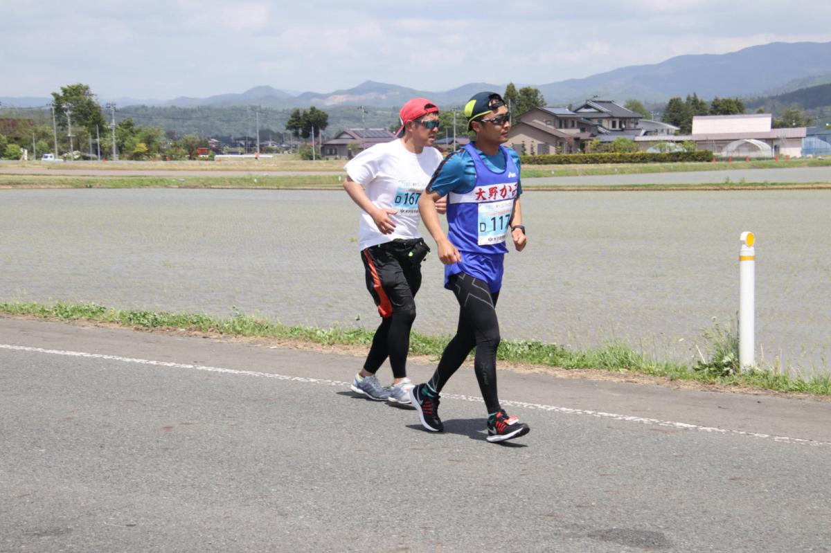 いわて奥州きらめきマラソン2019その3 給水(2)(15)・10km折返し編 2019/05/19