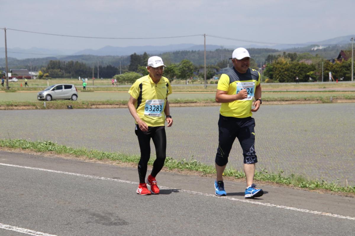 いわて奥州きらめきマラソン2019その3 給水(2)(15)・10km折返し編 2019/05/19