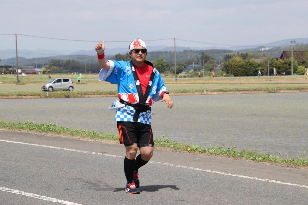 いわて奥州きらめきマラソン2019その3 給水(2)(15)・10km折返し編 2019/05/19