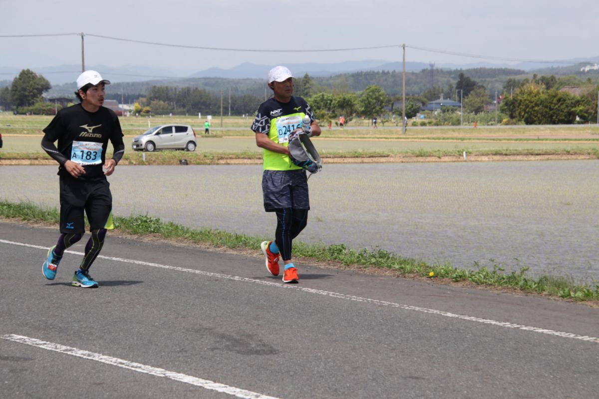 いわて奥州きらめきマラソン2019その3 給水(2)(15)・10km折返し編 2019/05/19