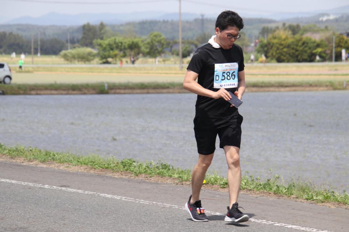 いわて奥州きらめきマラソン2019その3 給水(2)(15)・10km折返し編 2019/05/19