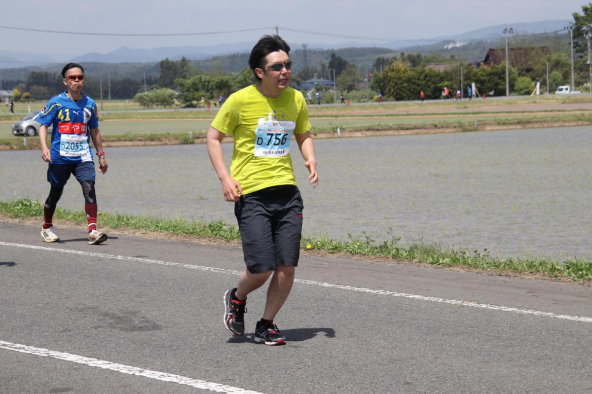 いわて奥州きらめきマラソン2019その3 給水(2)(15)・10km折返し編 2019/05/19