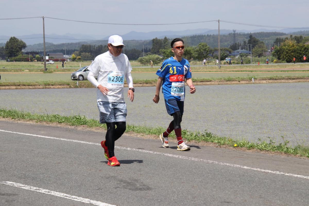 いわて奥州きらめきマラソン2019その3 給水(2)(15)・10km折返し編 2019/05/19