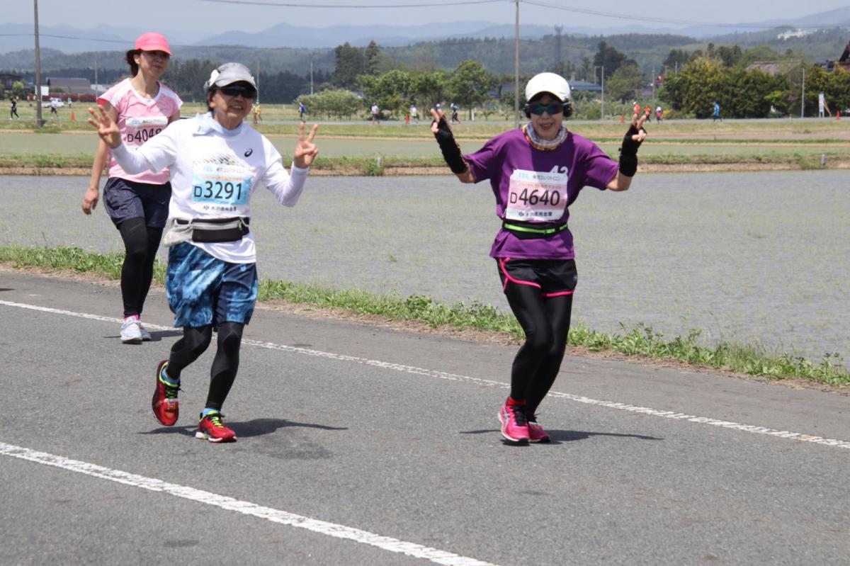 いわて奥州きらめきマラソン2019その3 給水(2)(15)・10km折返し編 2019/05/19