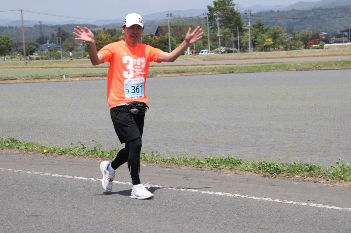 いわて奥州きらめきマラソン2019その3 給水(2)(15)・10km折返し編 2019/05/19