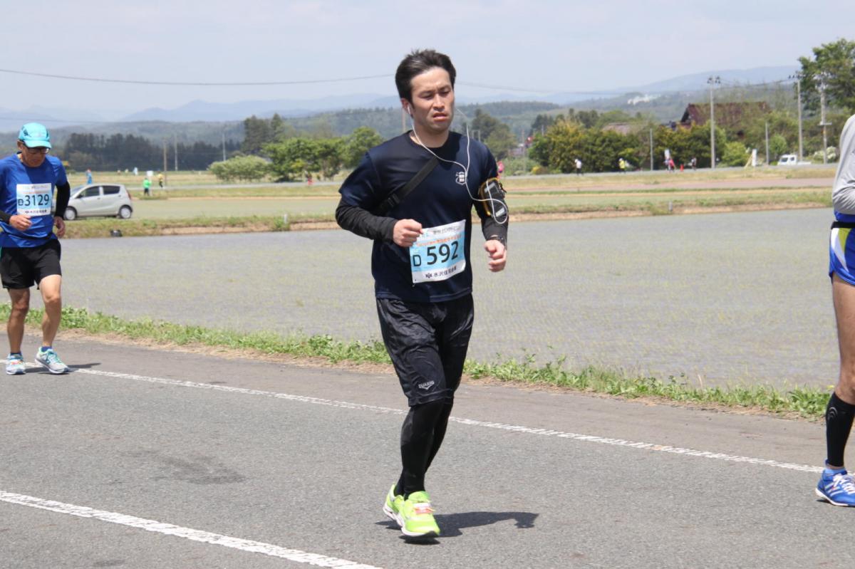 いわて奥州きらめきマラソン2019その3 給水(2)(15)・10km折返し編 2019/05/19