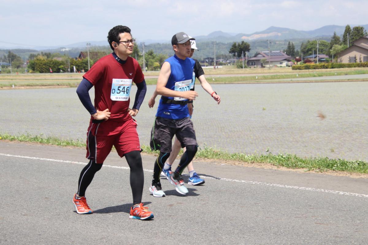 いわて奥州きらめきマラソン2019その3 給水(2)(15)・10km折返し編 2019/05/19