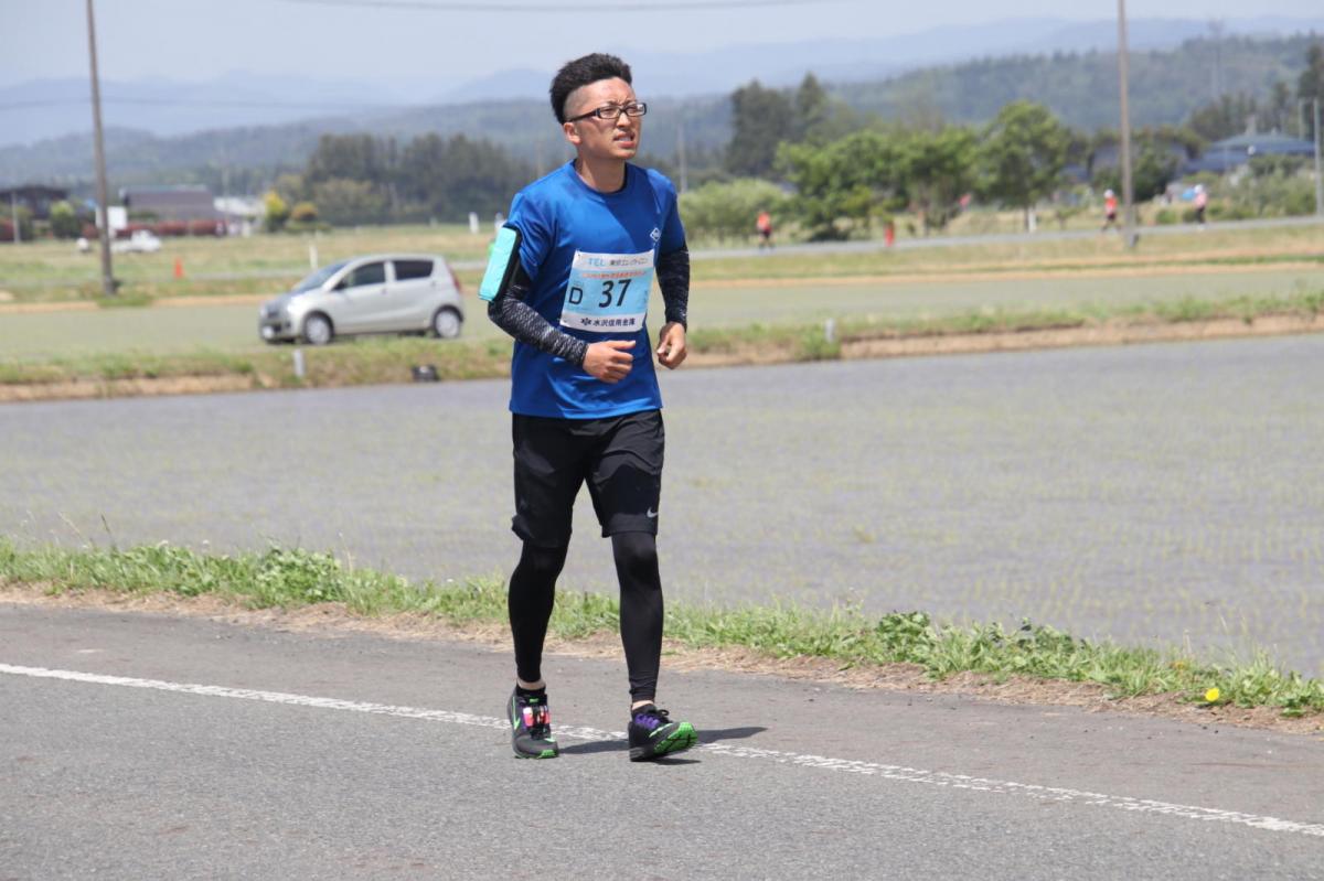 いわて奥州きらめきマラソン2019その3 給水(2)(15)・10km折返し編 2019/05/19