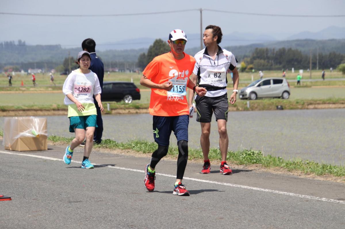いわて奥州きらめきマラソン2019その3 給水(2)(15)・10km折返し編 2019/05/19