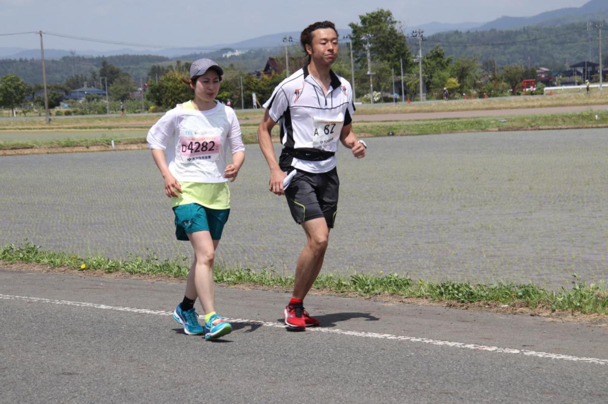いわて奥州きらめきマラソン2019その3 給水(2)(15)・10km折返し編 2019/05/19