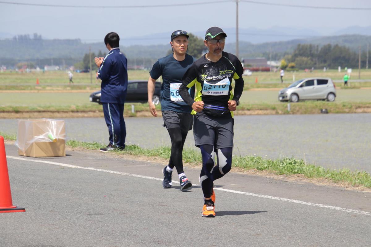 いわて奥州きらめきマラソン2019その3 給水(2)(15)・10km折返し編 2019/05/19