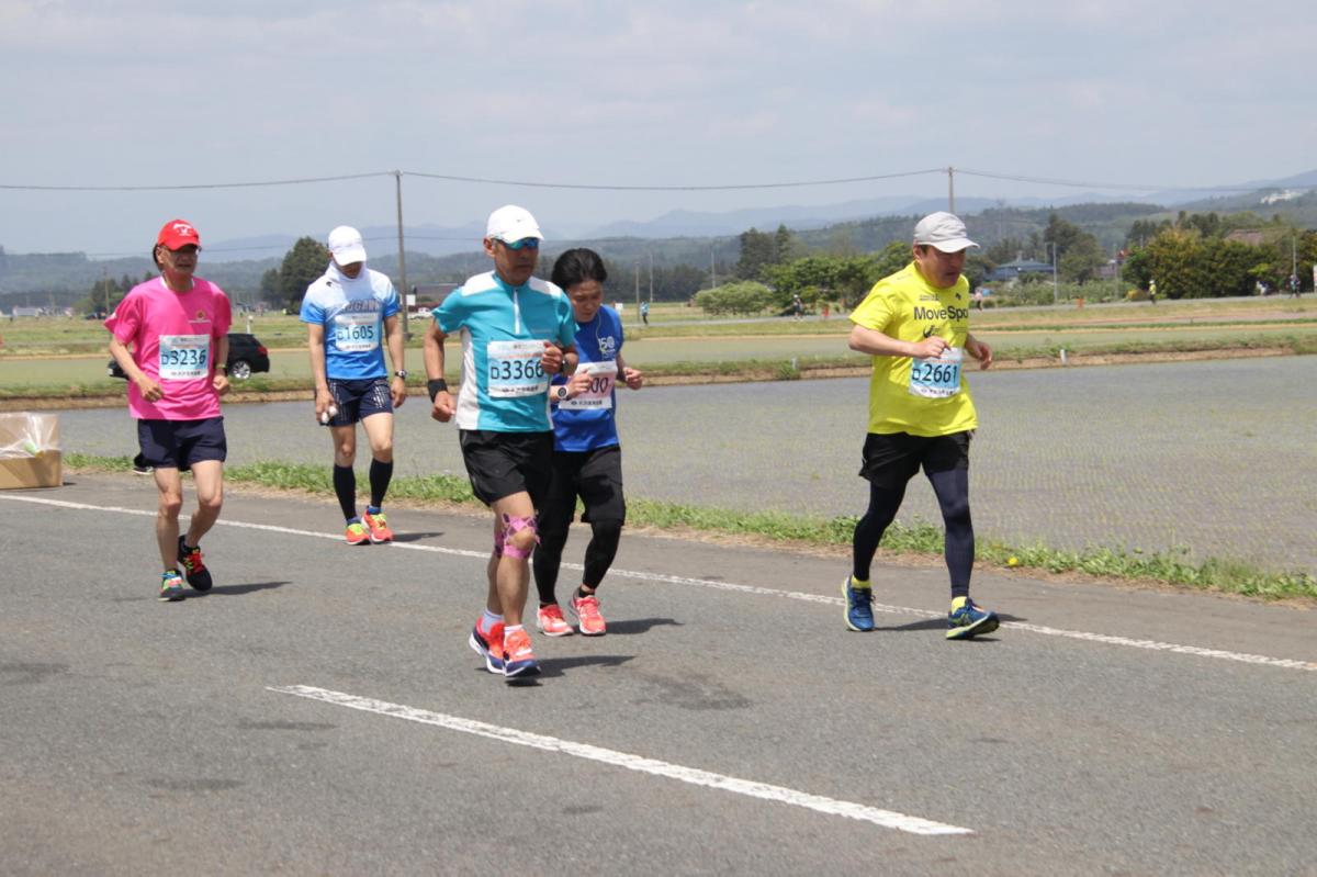 いわて奥州きらめきマラソン2019その3 給水(2)(15)・10km折返し編 2019/05/19