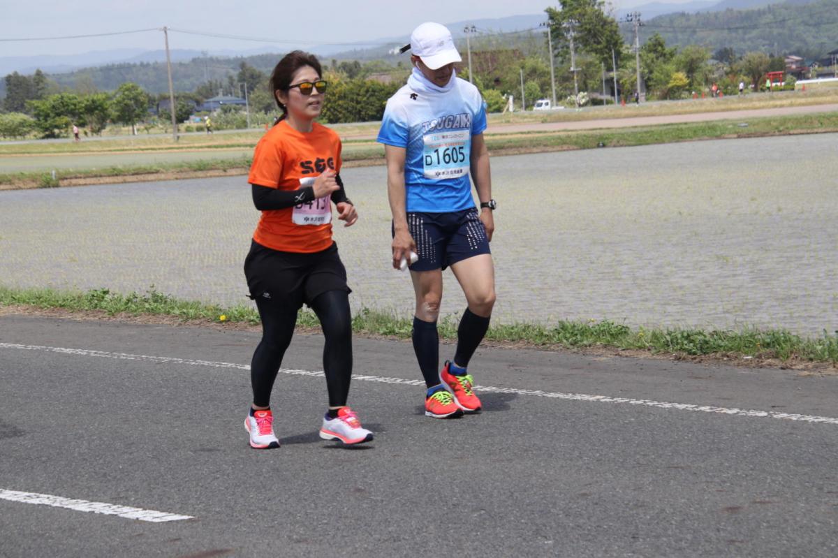 いわて奥州きらめきマラソン2019その3 給水(2)(15)・10km折返し編 2019/05/19