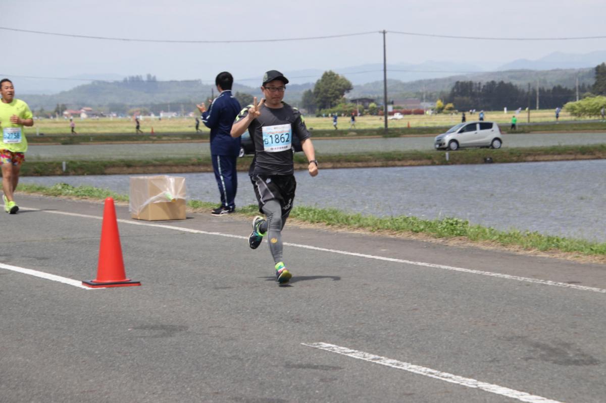 いわて奥州きらめきマラソン2019その3 給水(2)(15)・10km折返し編 2019/05/19