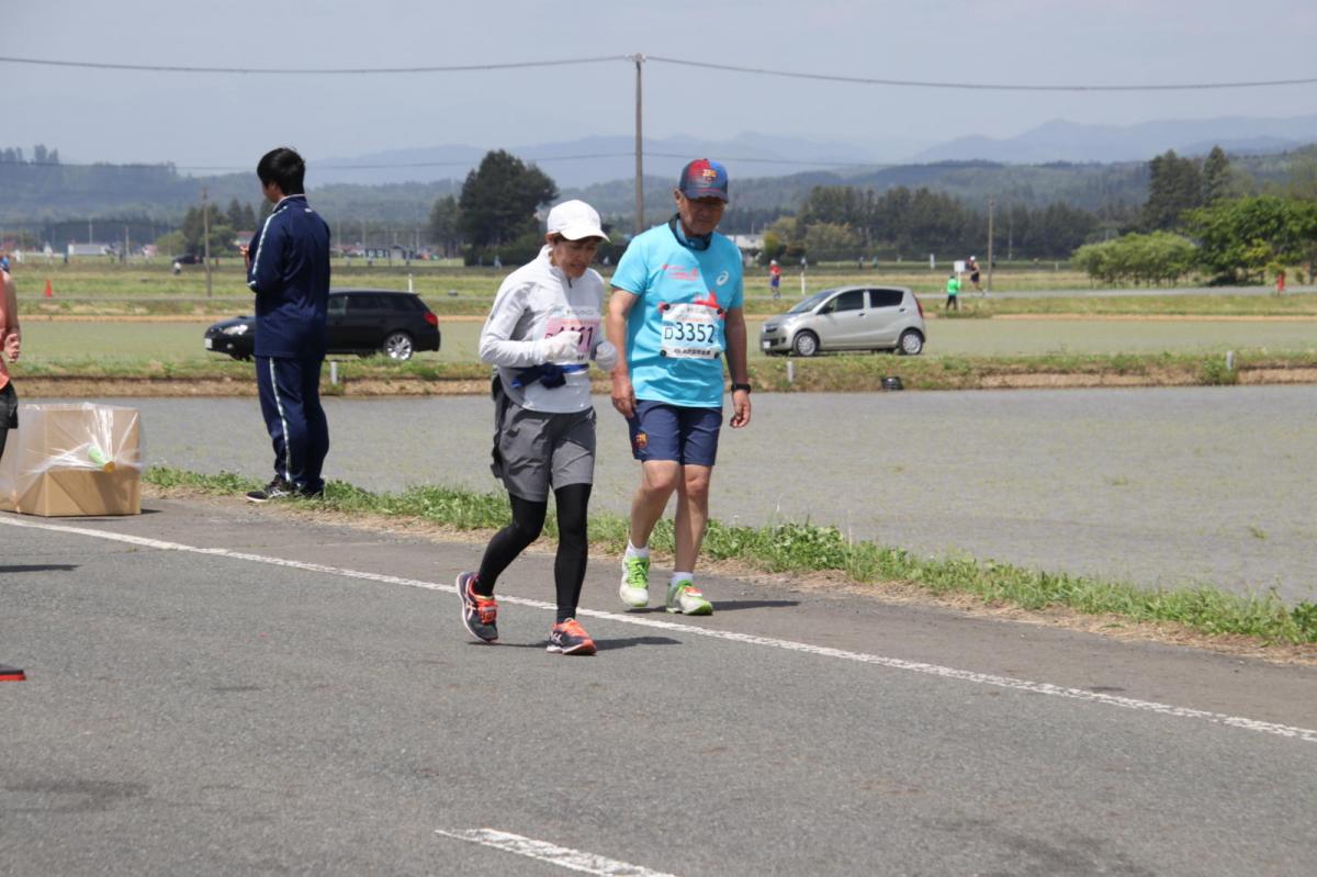 いわて奥州きらめきマラソン2019その3 給水(2)(15)・10km折返し編 2019/05/19