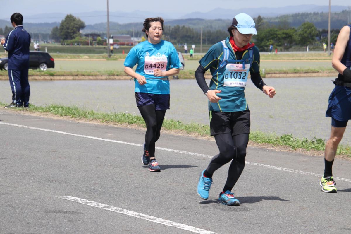 いわて奥州きらめきマラソン2019その3 給水(2)(15)・10km折返し編 2019/05/19
