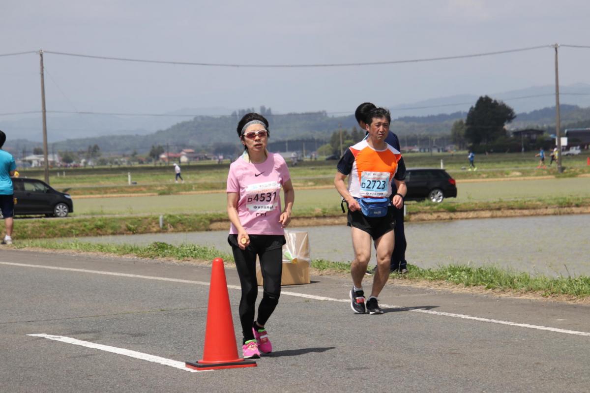 いわて奥州きらめきマラソン2019その3 給水(2)(15)・10km折返し編 2019/05/19