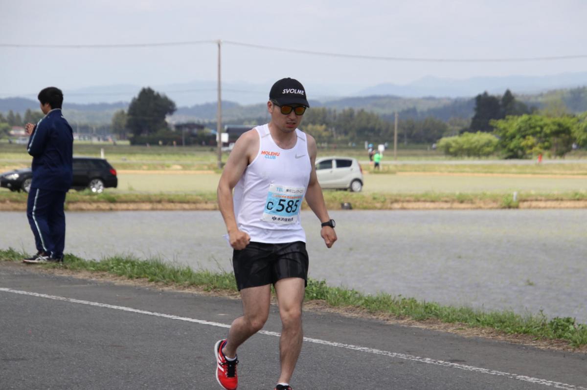 いわて奥州きらめきマラソン2019その3 給水(2)(15)・10km折返し編 2019/05/19