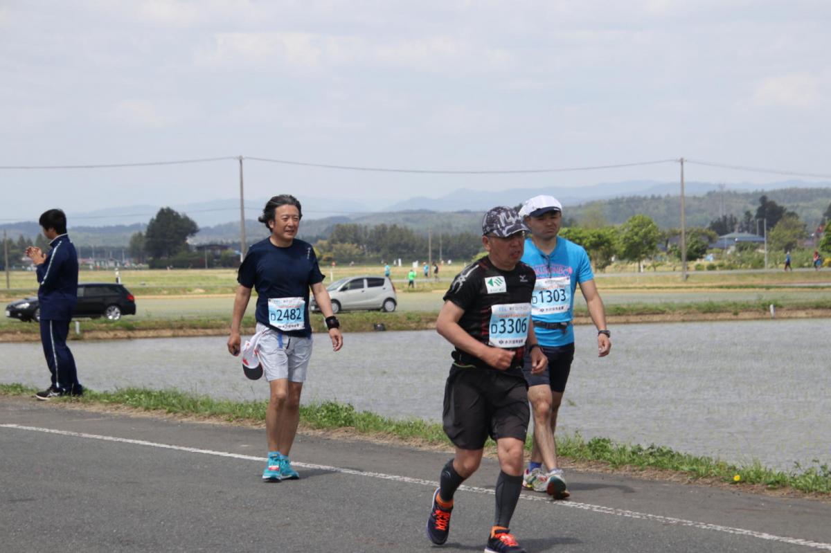 いわて奥州きらめきマラソン2019その3 給水(2)(15)・10km折返し編 2019/05/19