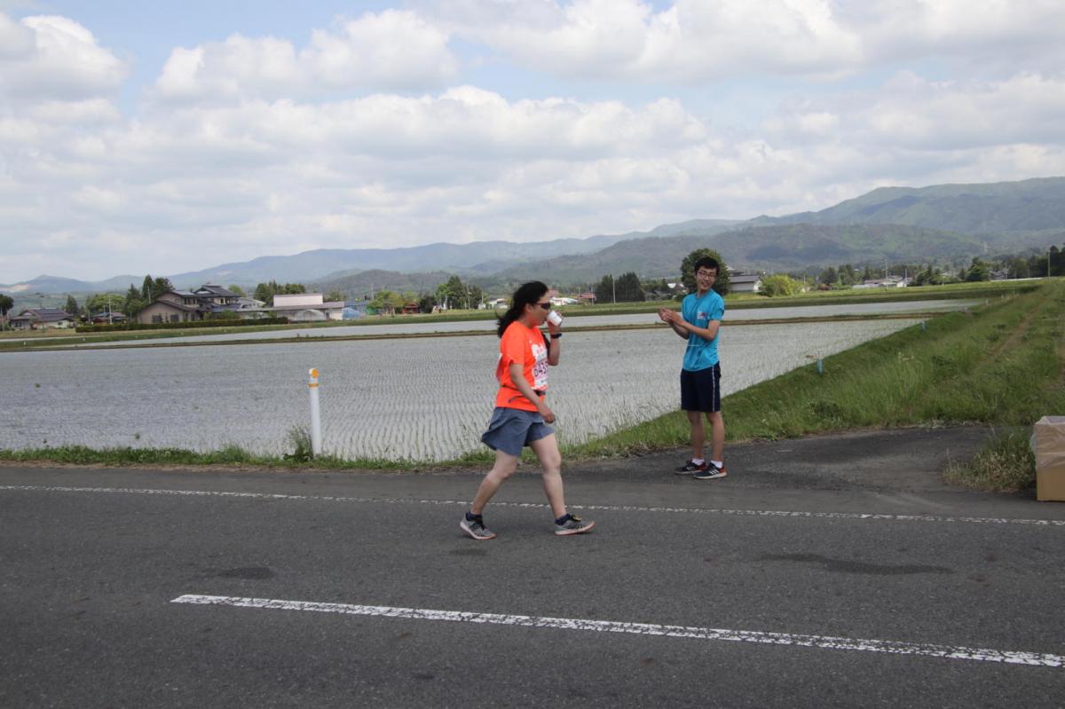 いわて奥州きらめきマラソン2019その3 給水(2)(15)・10km折返し編 2019/05/19