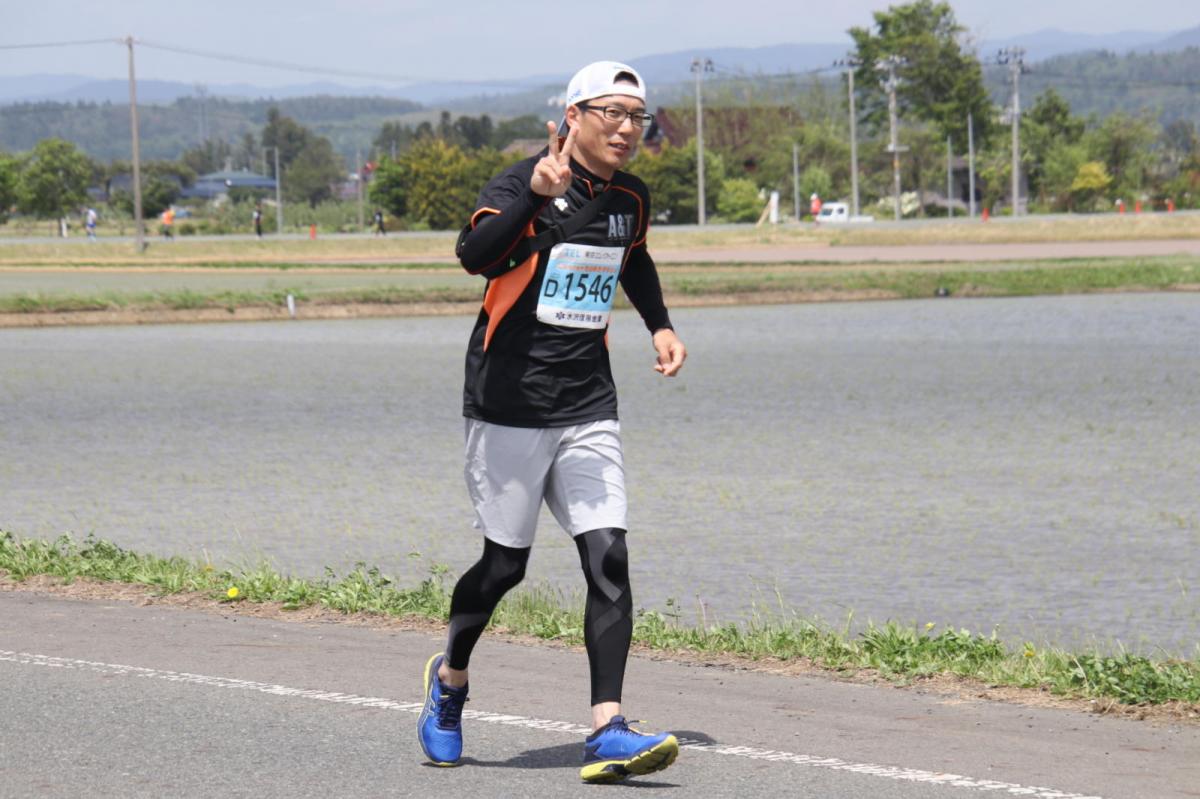 いわて奥州きらめきマラソン2019その3 給水(2)(15)・10km折返し編 2019/05/19