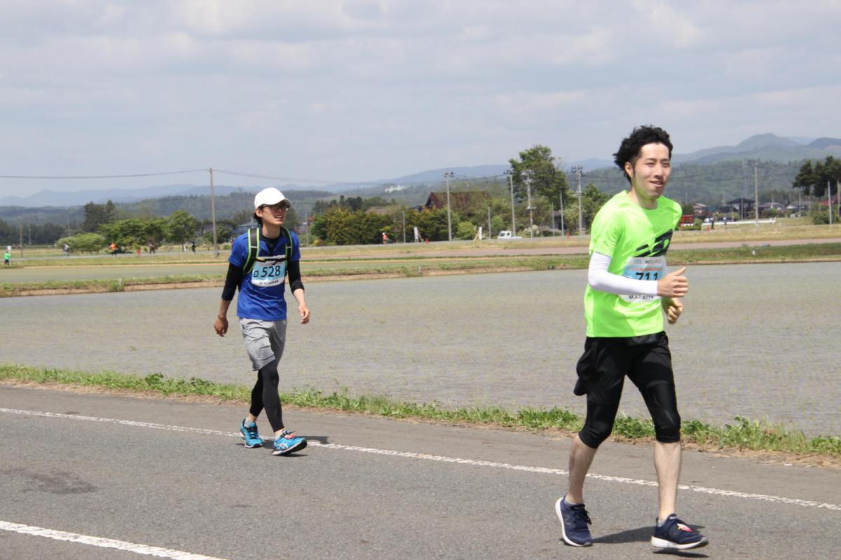いわて奥州きらめきマラソン2019その3 給水(2)(15)・10km折返し編 2019/05/19