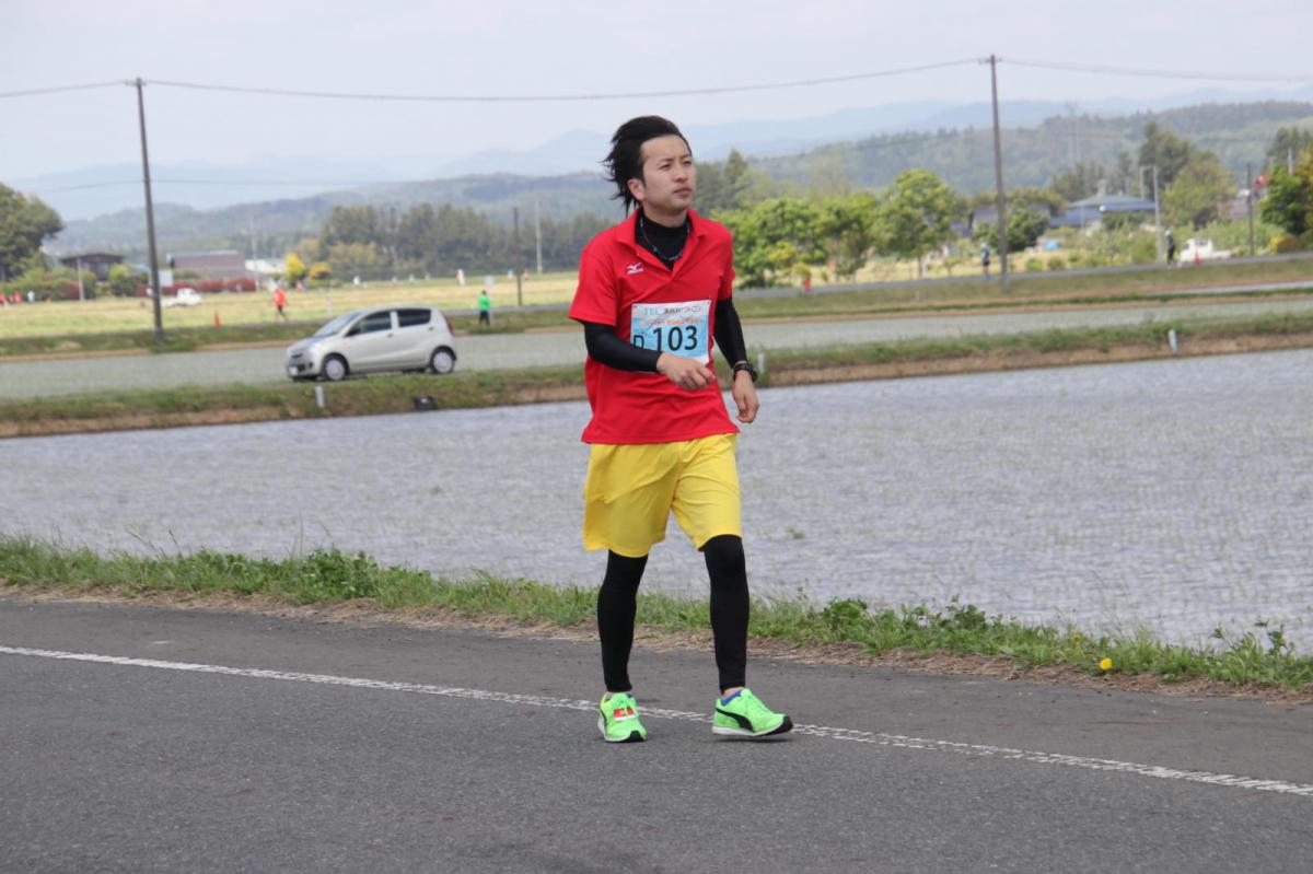 いわて奥州きらめきマラソン2019その3 給水(2)(15)・10km折返し編 2019/05/19