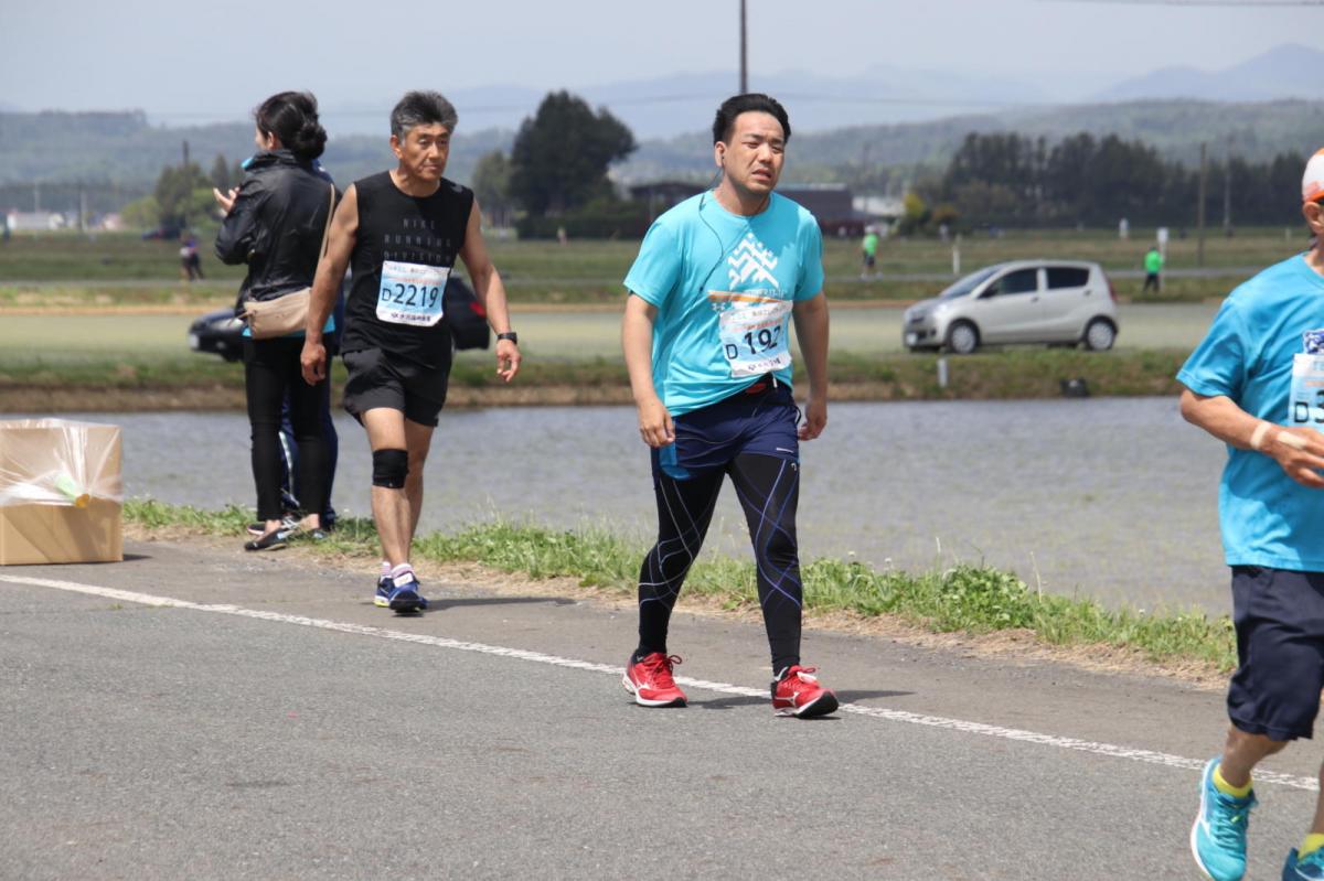 いわて奥州きらめきマラソン2019その3 給水(2)(15)・10km折返し編 2019/05/19