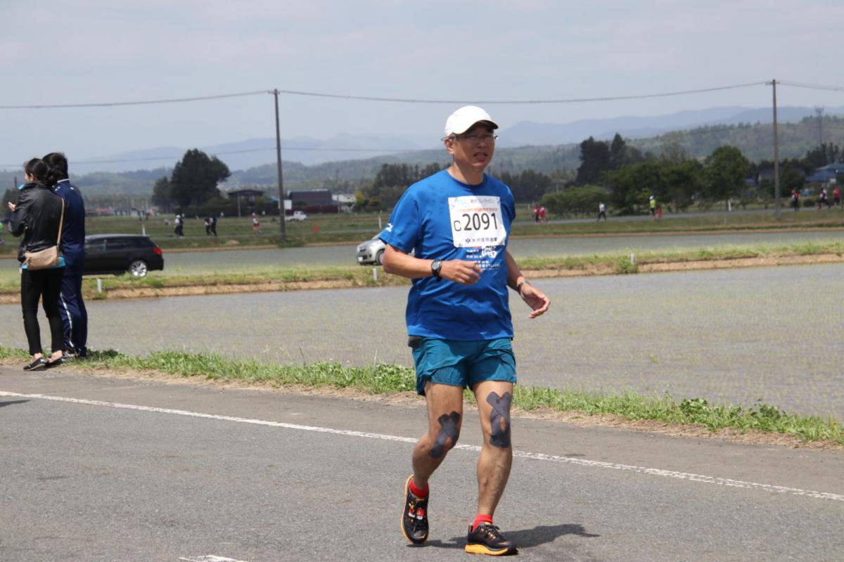 いわて奥州きらめきマラソン2019その3 給水(2)(15)・10km折返し編 2019/05/19