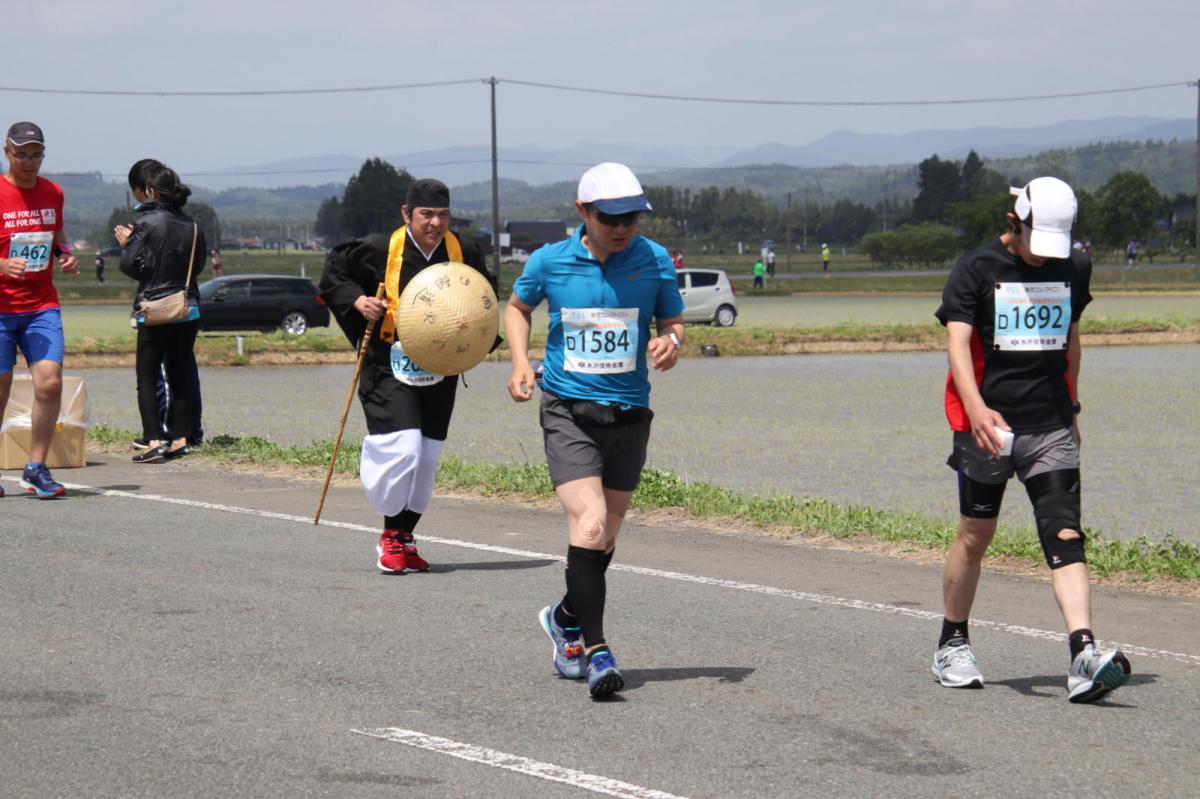 いわて奥州きらめきマラソン2019その3 給水(2)(15)・10km折返し編 2019/05/19