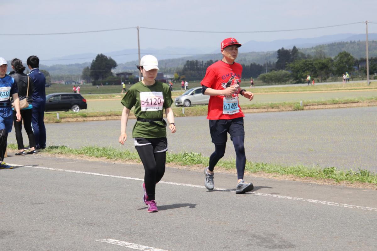 いわて奥州きらめきマラソン2019その3 給水(2)(15)・10km折返し編 2019/05/19