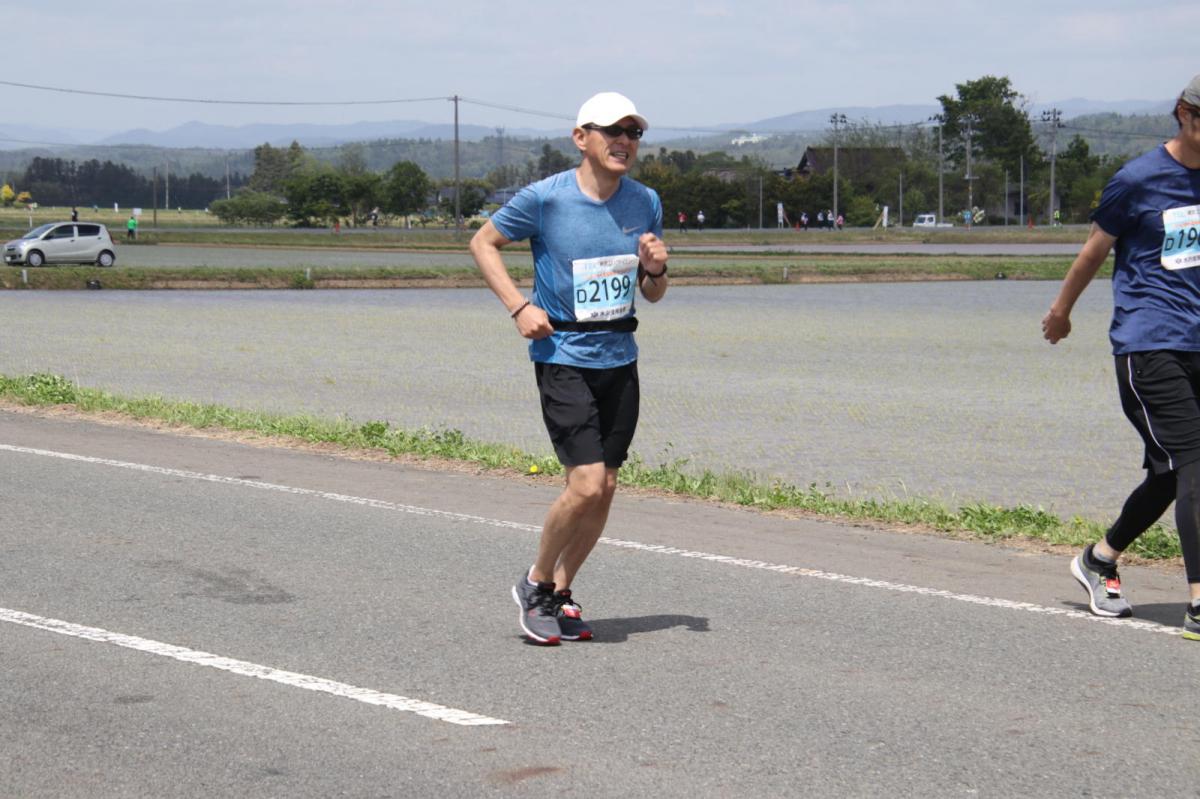 いわて奥州きらめきマラソン2019その3 給水(2)(15)・10km折返し編 2019/05/19