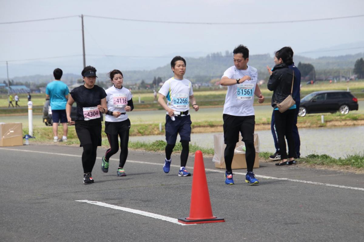いわて奥州きらめきマラソン2019その3 給水(2)(15)・10km折返し編 2019/05/19