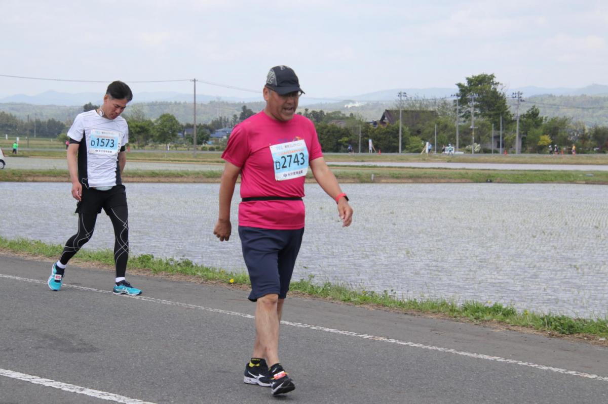 いわて奥州きらめきマラソン2019その3 給水(2)(15)・10km折返し編 2019/05/19