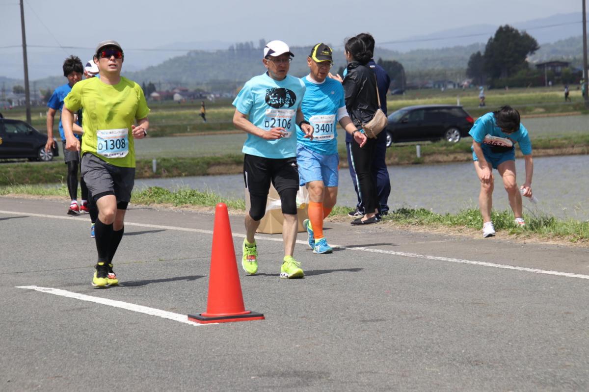いわて奥州きらめきマラソン2019その3 給水(2)(15)・10km折返し編 2019/05/19