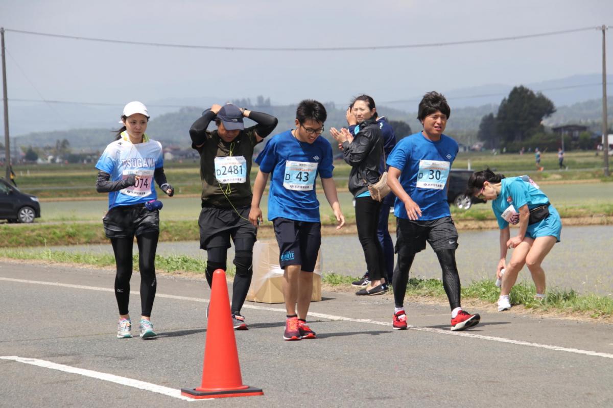 いわて奥州きらめきマラソン2019その3 給水(2)(15)・10km折返し編 2019/05/19
