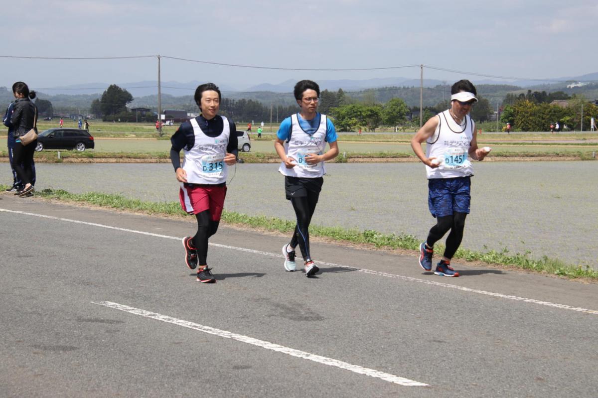 いわて奥州きらめきマラソン2019その3 給水(2)(15)・10km折返し編 2019/05/19
