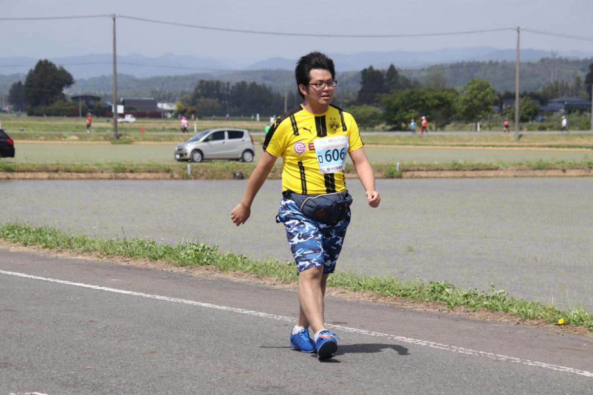 いわて奥州きらめきマラソン2019その3 給水(2)(15)・10km折返し編 2019/05/19
