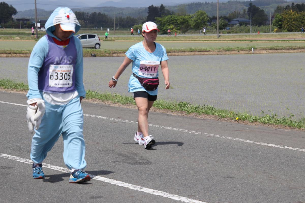 いわて奥州きらめきマラソン2019その3 給水(2)(15)・10km折返し編 2019/05/19