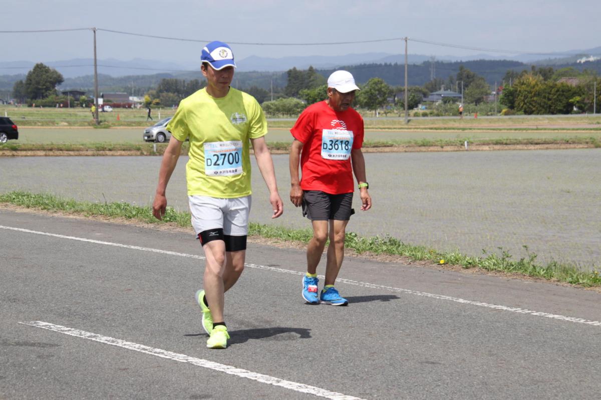 いわて奥州きらめきマラソン2019その3 給水(2)(15)・10km折返し編 2019/05/19