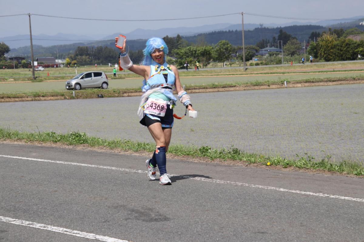 いわて奥州きらめきマラソン2019その3 給水(2)(15)・10km折返し編 2019/05/19