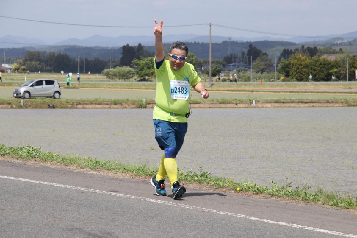 いわて奥州きらめきマラソン2019その3 給水(2)(15)・10km折返し編 2019/05/19