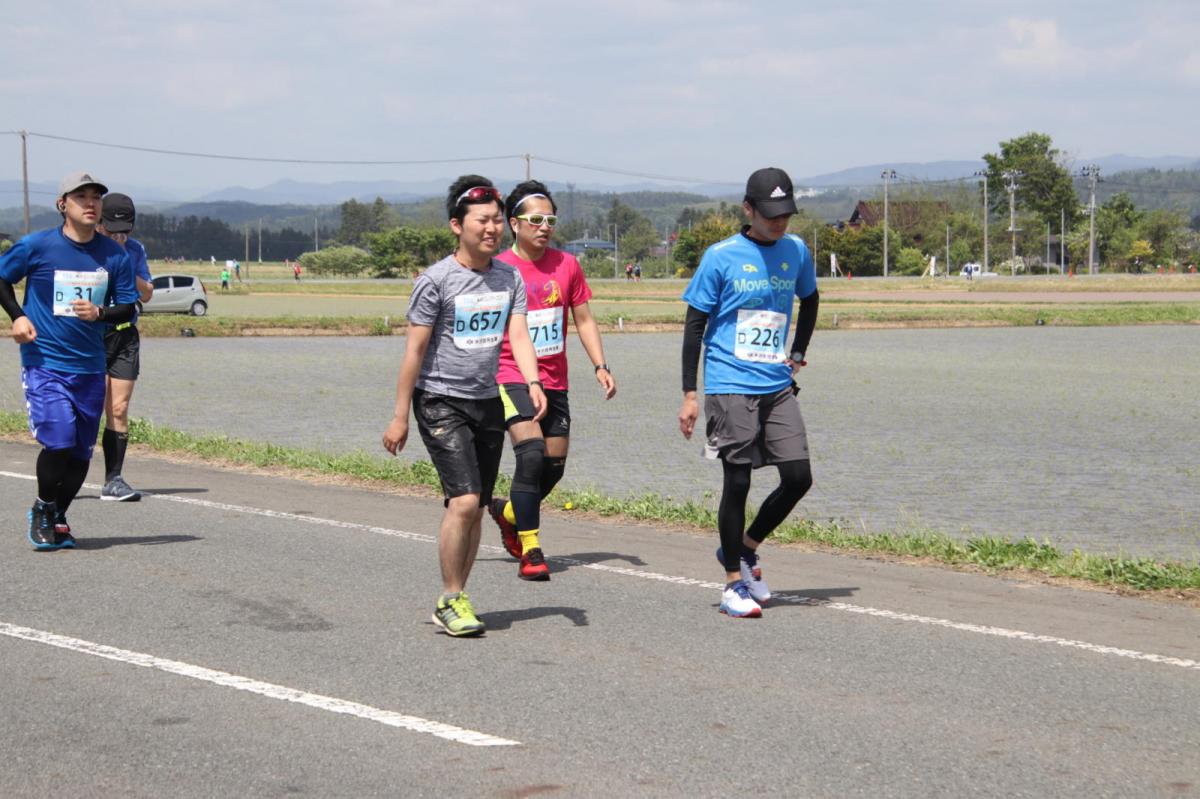 いわて奥州きらめきマラソン2019その3 給水(2)(15)・10km折返し編 2019/05/19