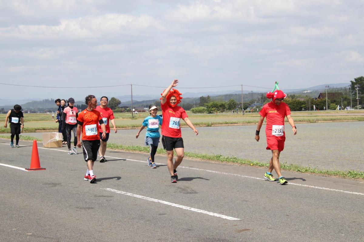 いわて奥州きらめきマラソン2019その3 給水(2)(15)・10km折返し編 2019/05/19