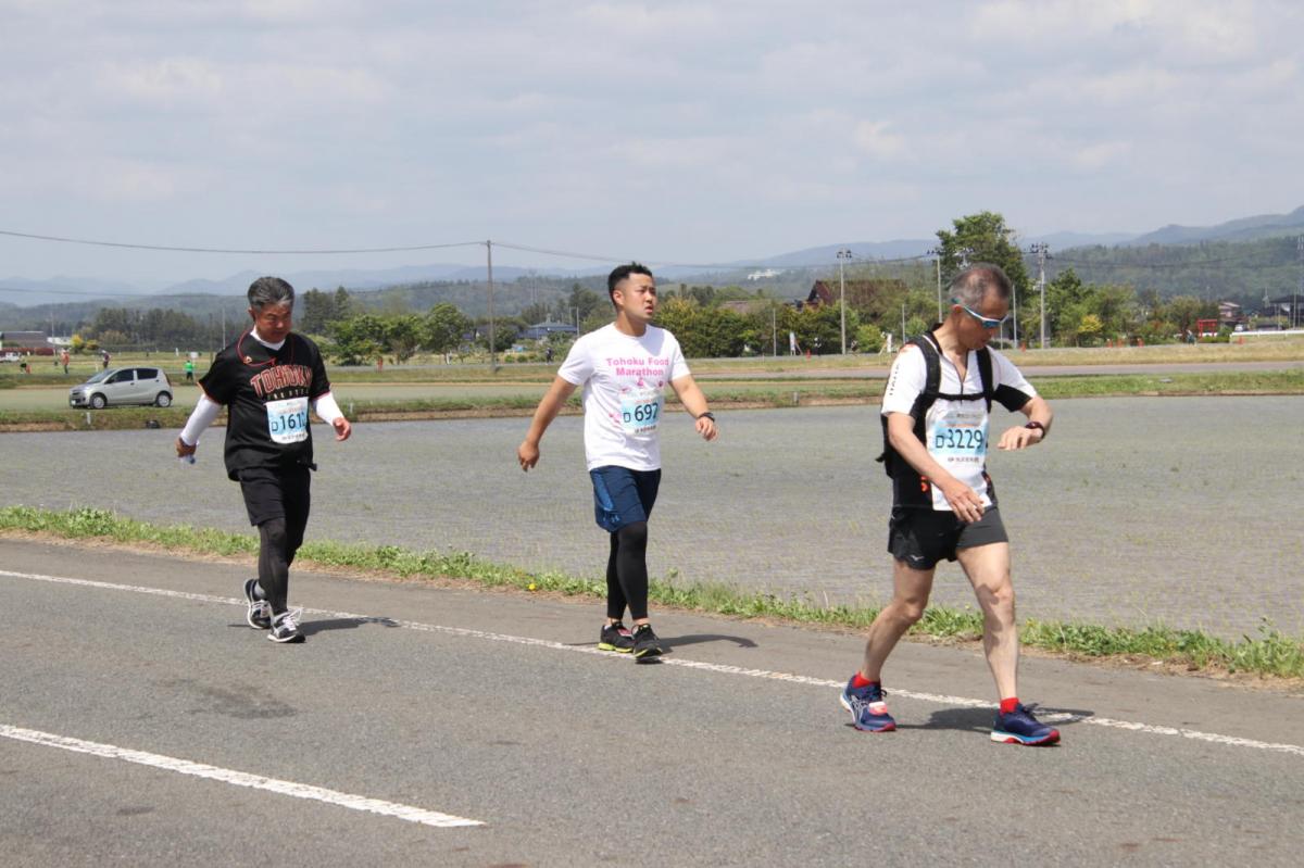 いわて奥州きらめきマラソン2019その3 給水(2)(15)・10km折返し編 2019/05/19