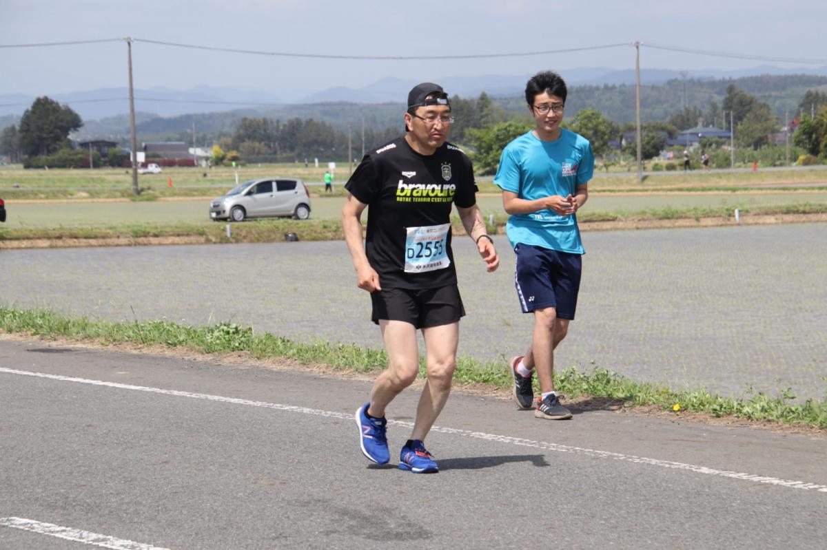 いわて奥州きらめきマラソン2019その3 給水(2)(15)・10km折返し編 2019/05/19