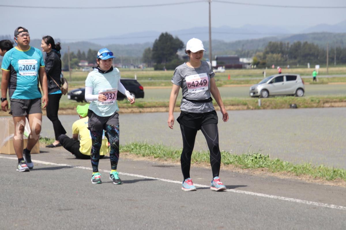 いわて奥州きらめきマラソン2019その3 給水(2)(15)・10km折返し編 2019/05/19