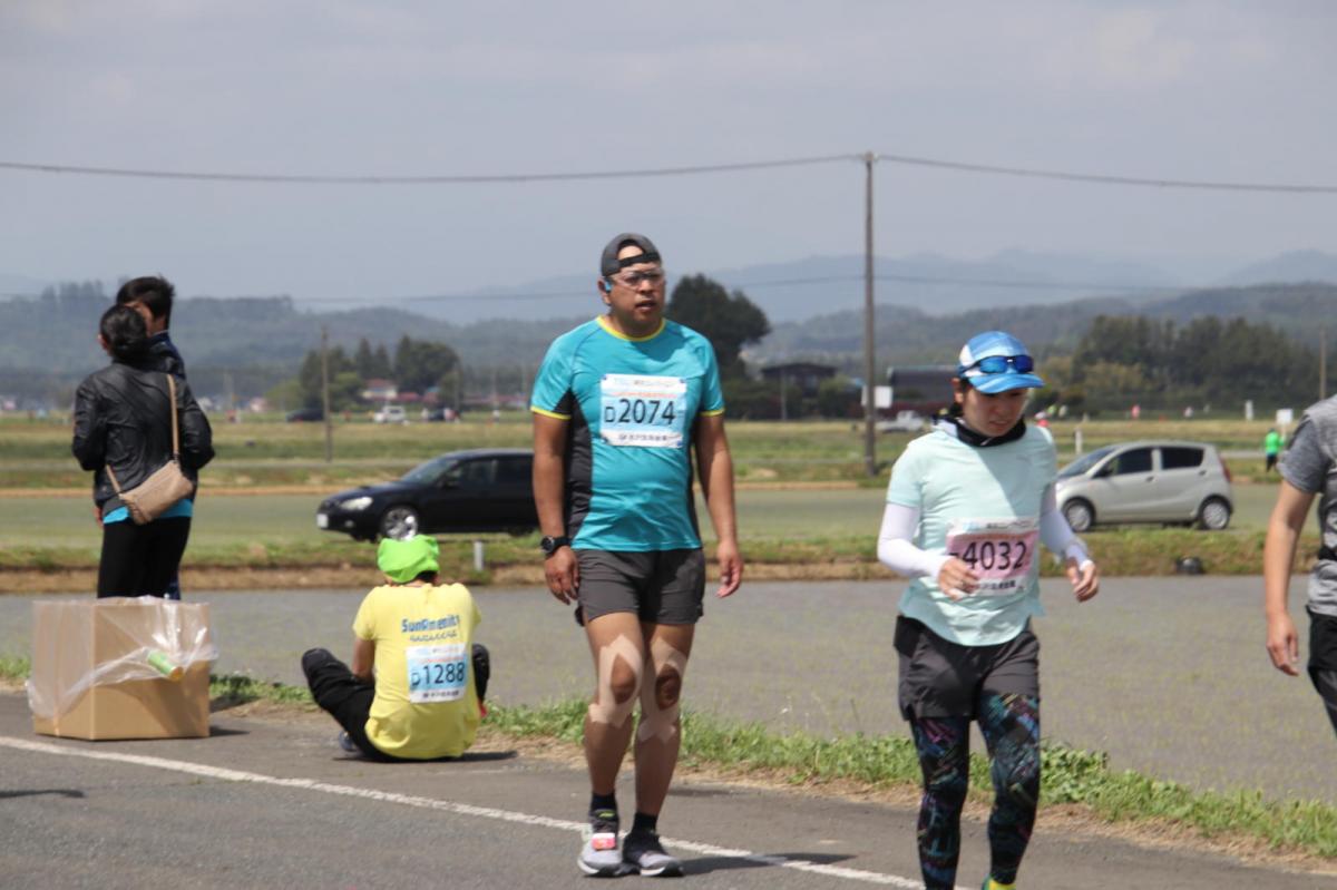 いわて奥州きらめきマラソン2019その3 給水(2)(15)・10km折返し編 2019/05/19
