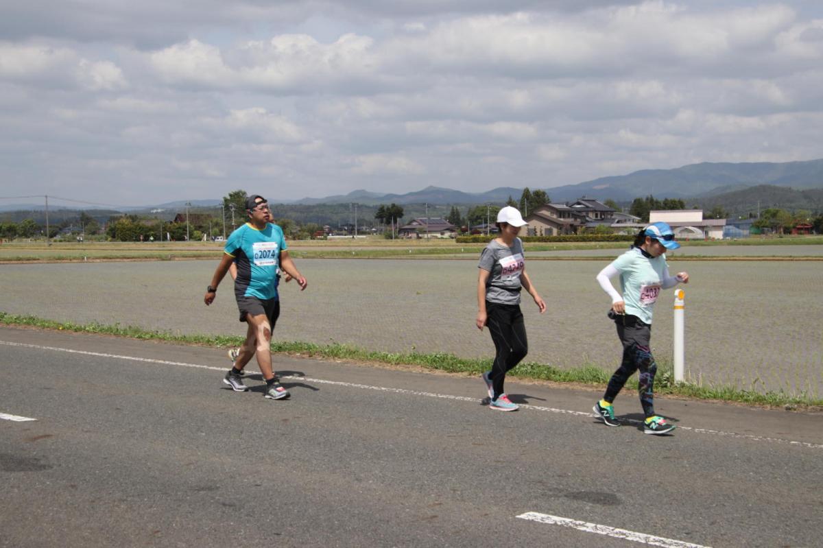 いわて奥州きらめきマラソン2019その3 給水(2)(15)・10km折返し編 2019/05/19